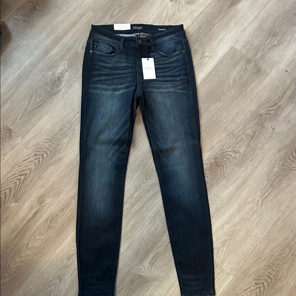 Judy Blue Dark Blue Skinny Jeans size 9/29
